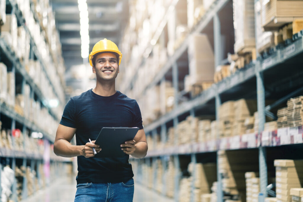 Warehouse stock check